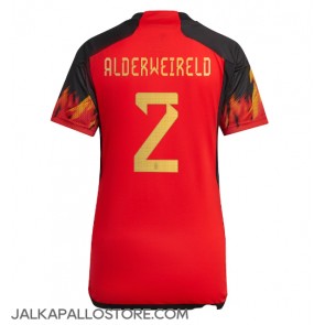 Belgia Toby Alderweireld #2 Kotipaita Naisten MM-kisat 2022 Lyhythihainen